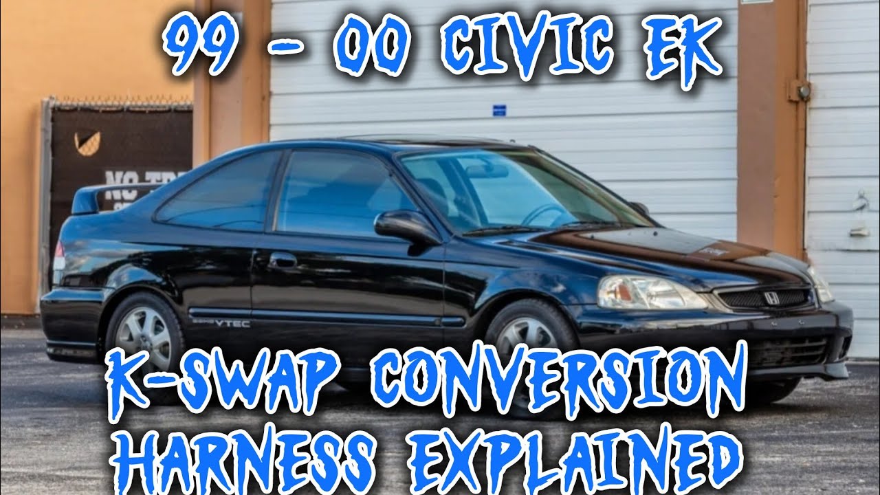 🔌 Руководство по переделке жгута проводов K-Swap для Civic 99-00 — не испортите! 