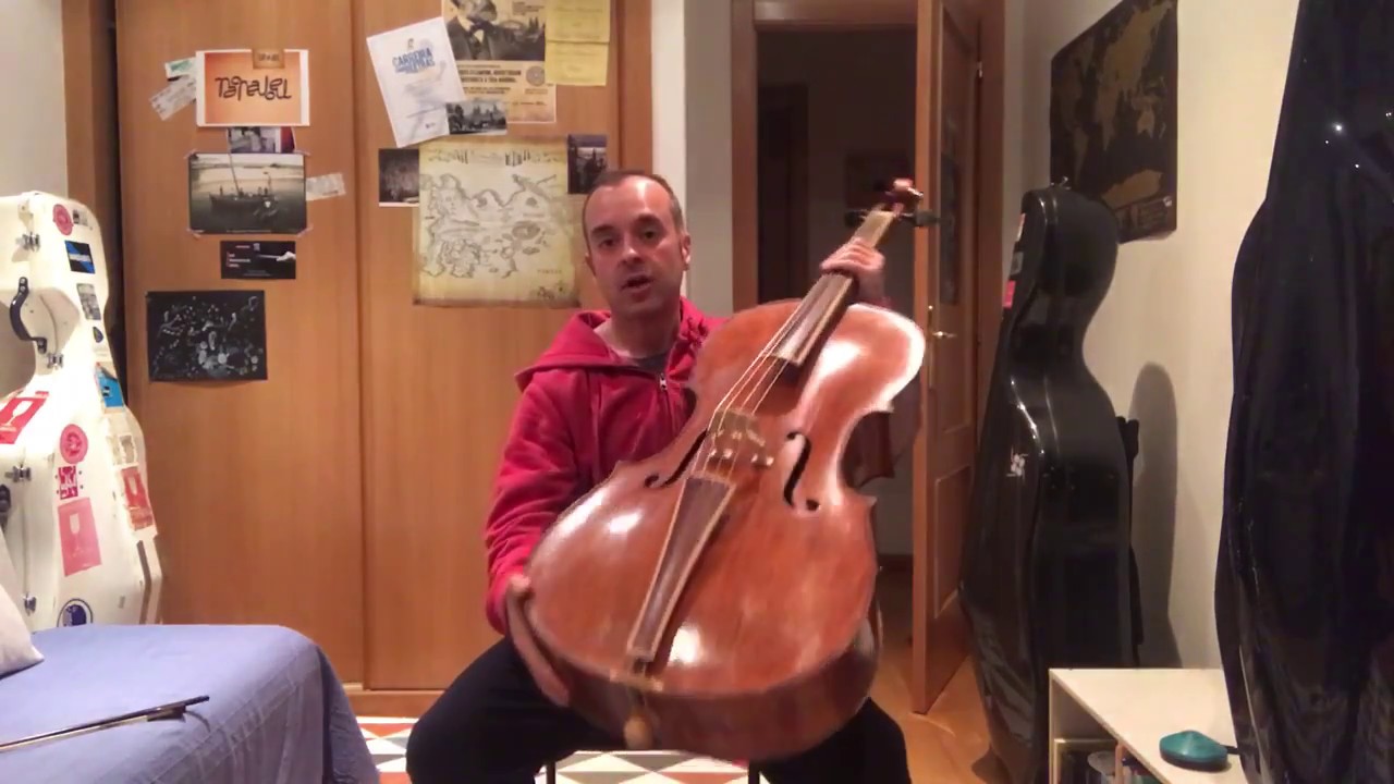 Colocación del Violonchelo Barroco