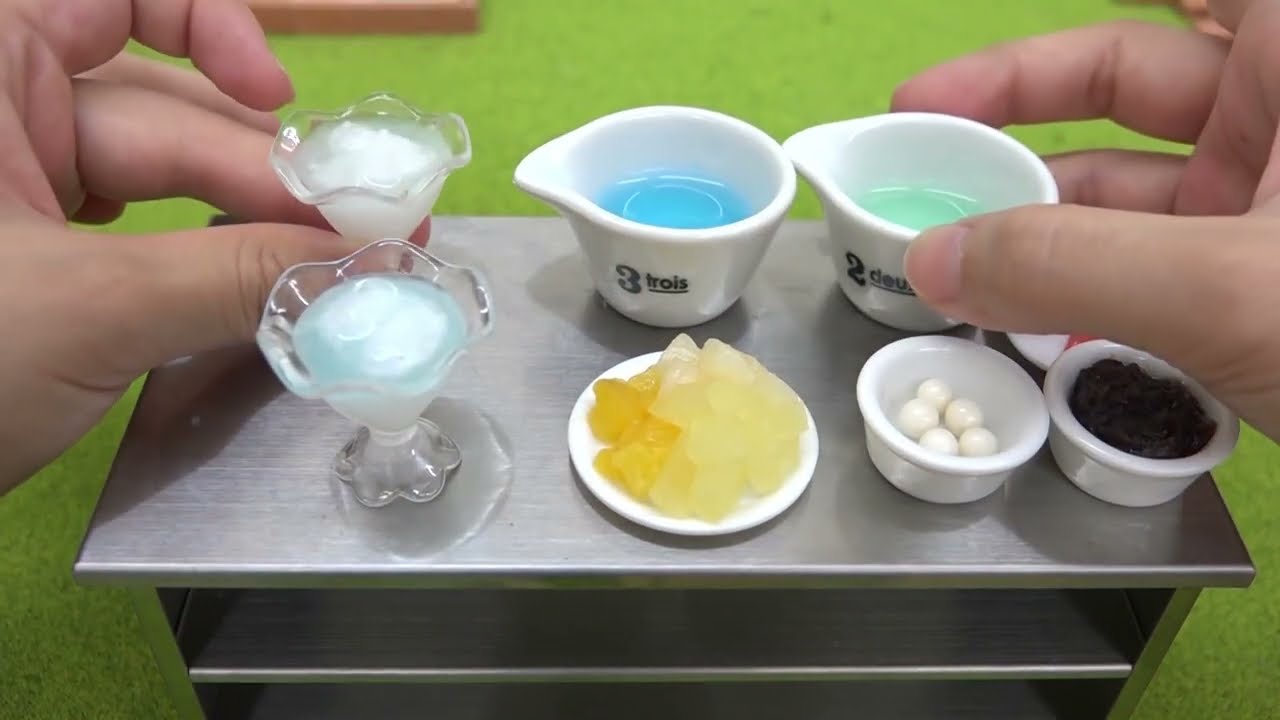 Mini Kitchen Stir-fry Dishes 6-11 ASMR Dollhouse Miniature Dinner Cooking #dessert #miniaturecooking