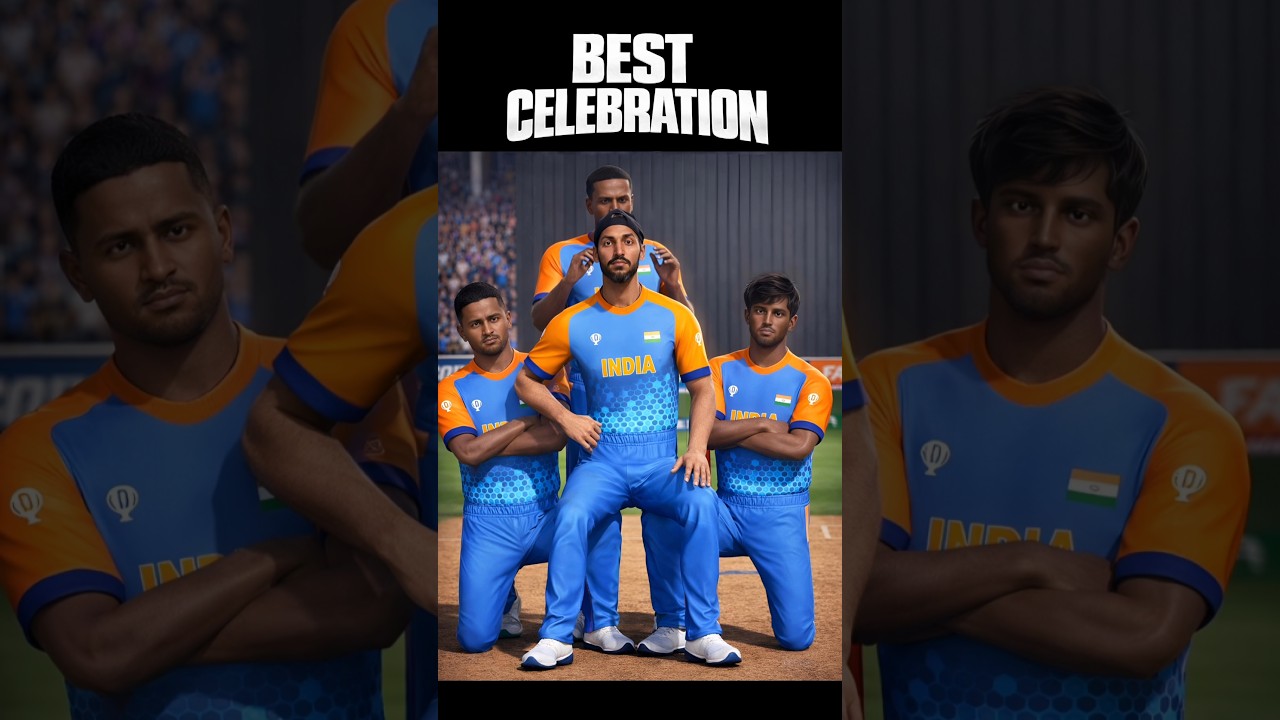 The Best Celebration In Cricket Games?? #dreamcricket25