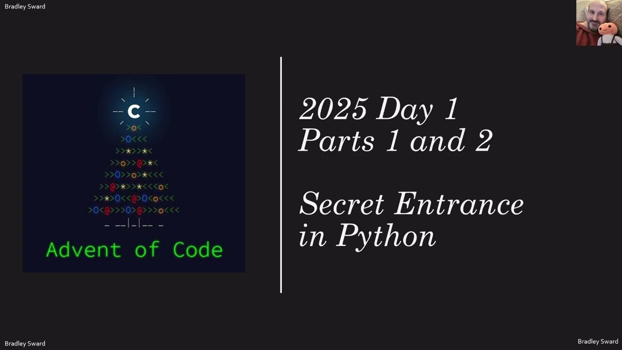 Advent of Code 2025 &mdash; День 1 &mdash; Секретный вход в Python