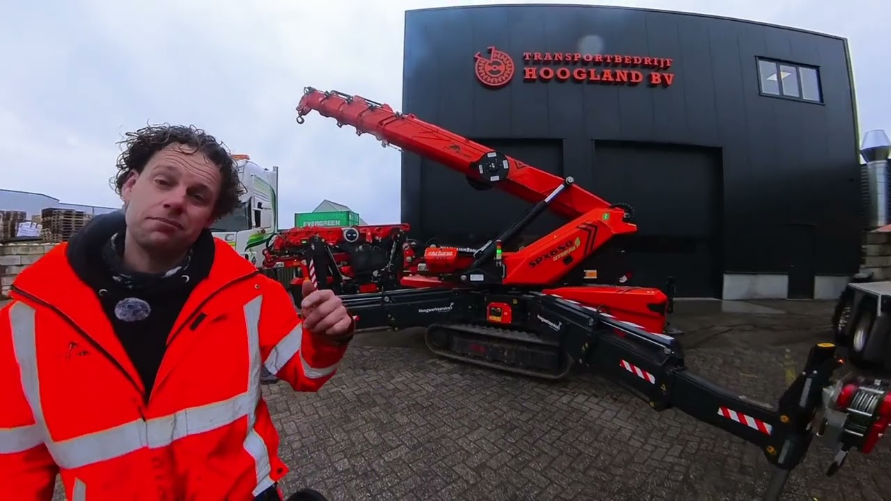 Aflevering #1 You name it,we lift it! Een hijs klus met de Jekko spx 650 op locatie in blaricum