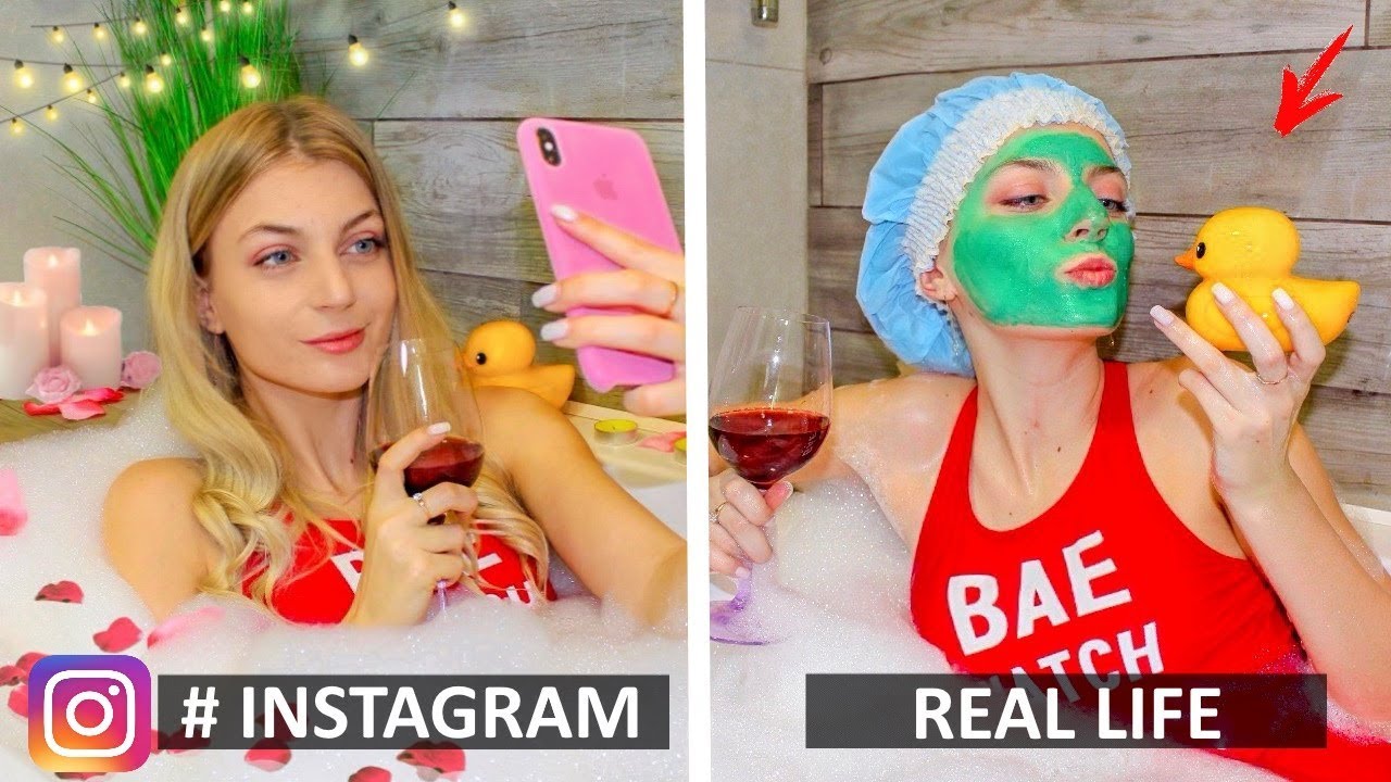 Instagram vs Real Life & Funny Facts! Phone Photo Hacks