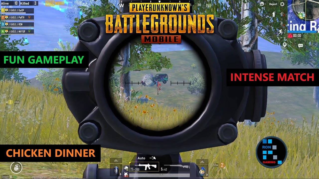 PUBG MOBILE | SUPER INTENSE MATCH WITH AMAZING END ZONE FIGHT