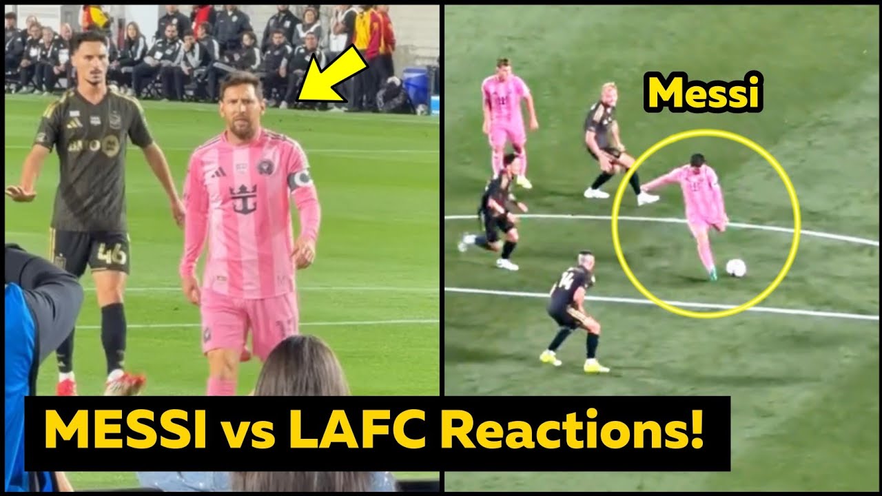 Messi SHOCKED after Inter Miami 3-0 Loss to Son Heung Min LAFC