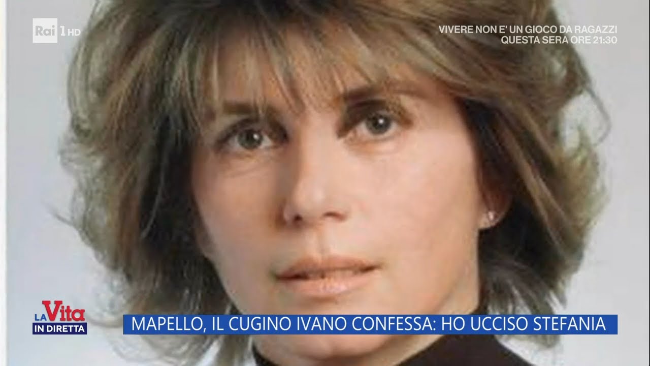 Mapello, il cugino Ivano confessa: ho ucciso Stefania - La Vita in diretta - 15/05/2023