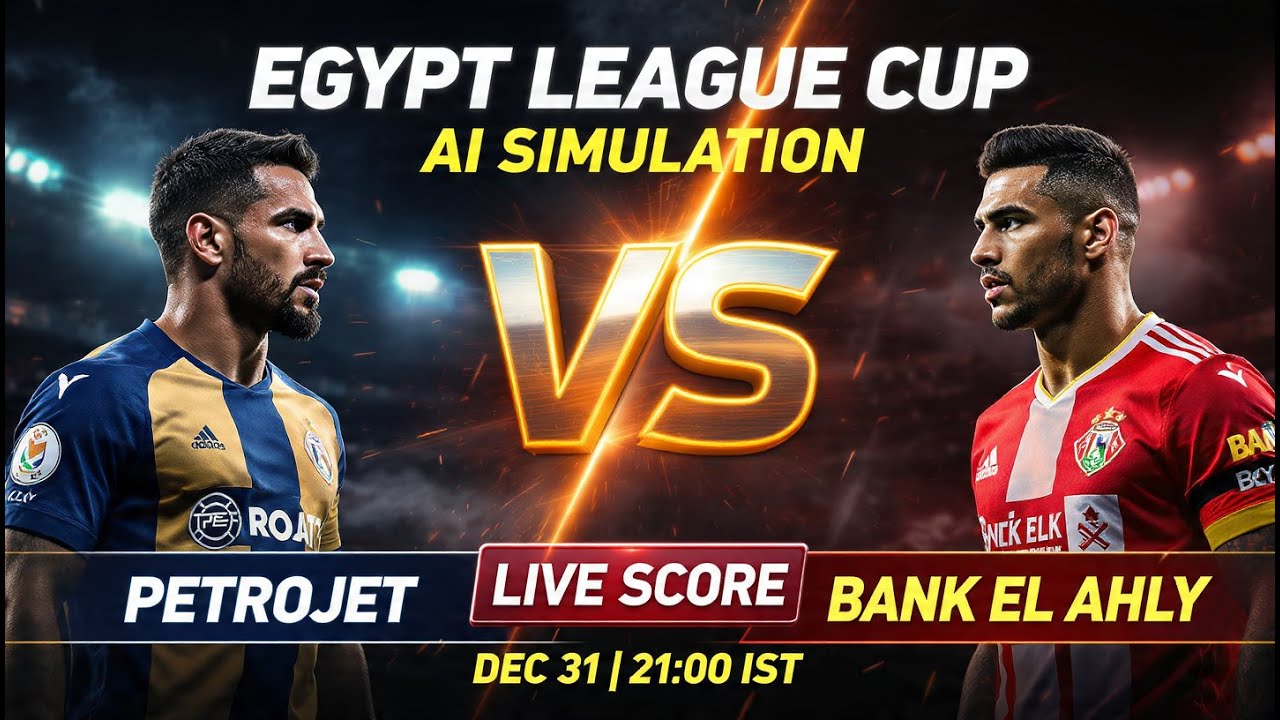🔴 Petrojet vs Bank El Ahly | AI Simulation | Live Score | F&uacute;tbolStream360