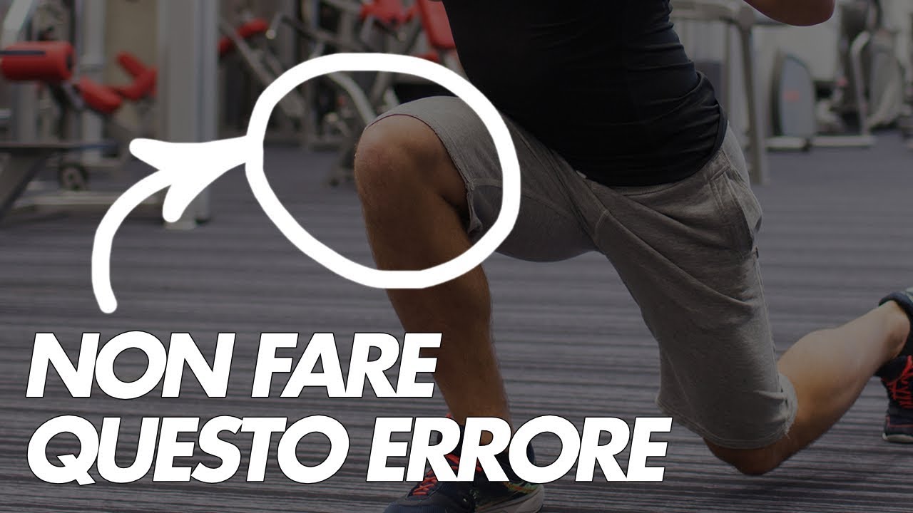 3 errori negli Affondi ! Ti rovini le ginocchia