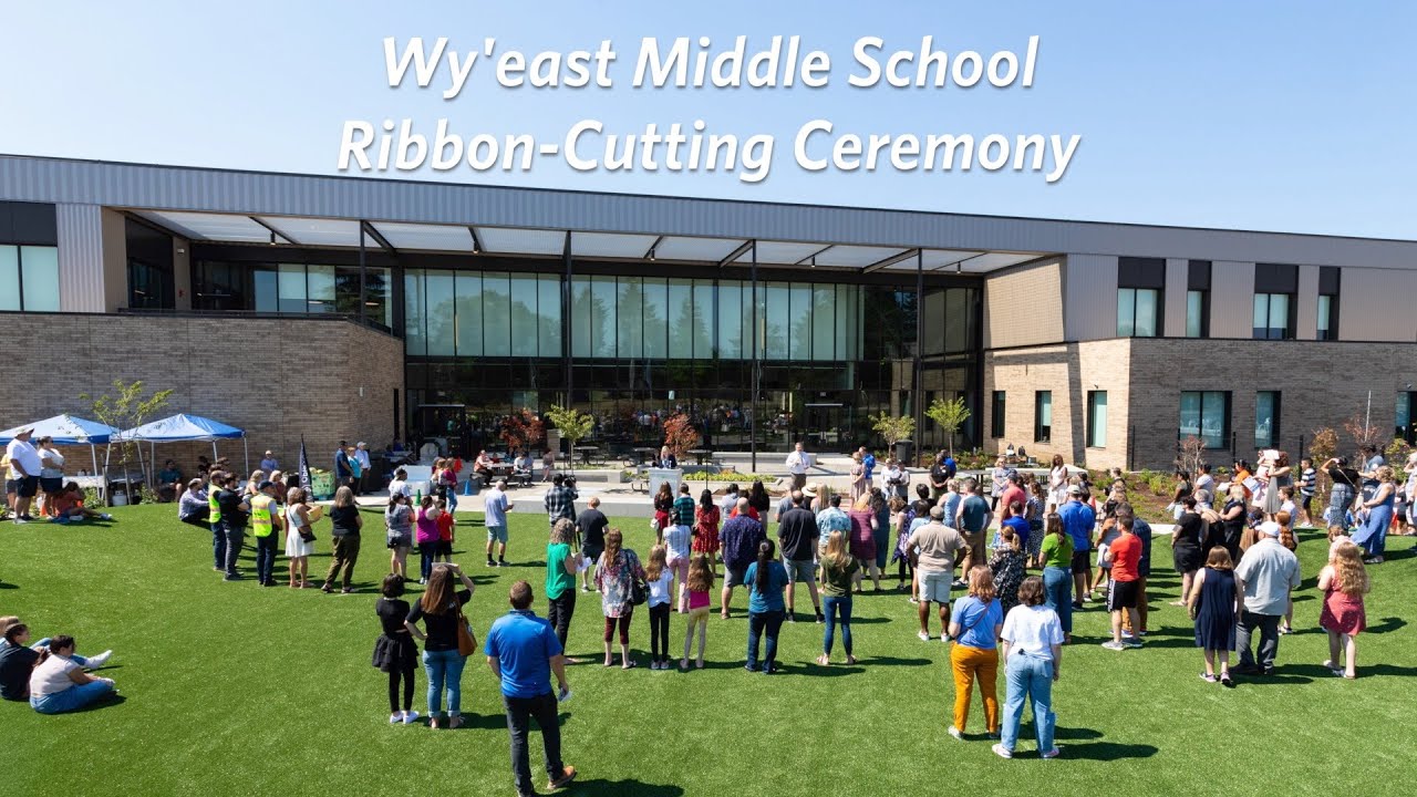 Envision Evergreen: Wy'east Middle School Ribbon-Cutting Ceremony