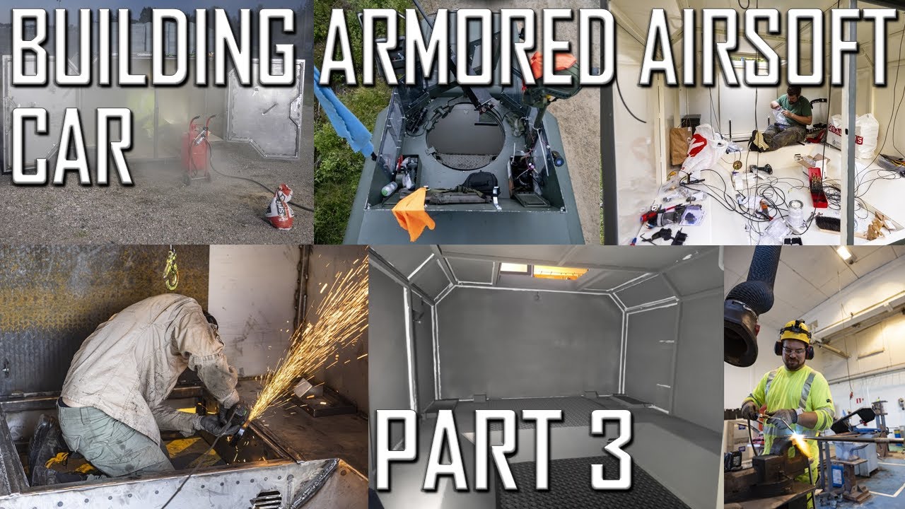 Building an armored airsoft vehicle in 2022 - Part 3
