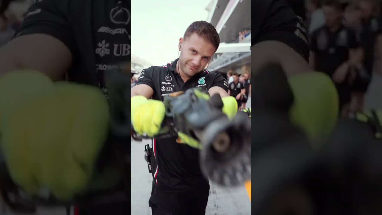 INSANE Formula One Wheel Gun Transition 🔥