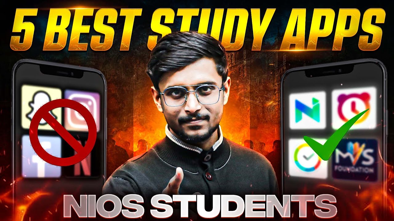Top 5 Useful Apps for NIOS Students | Best Study Tools for Class 10th & 12th