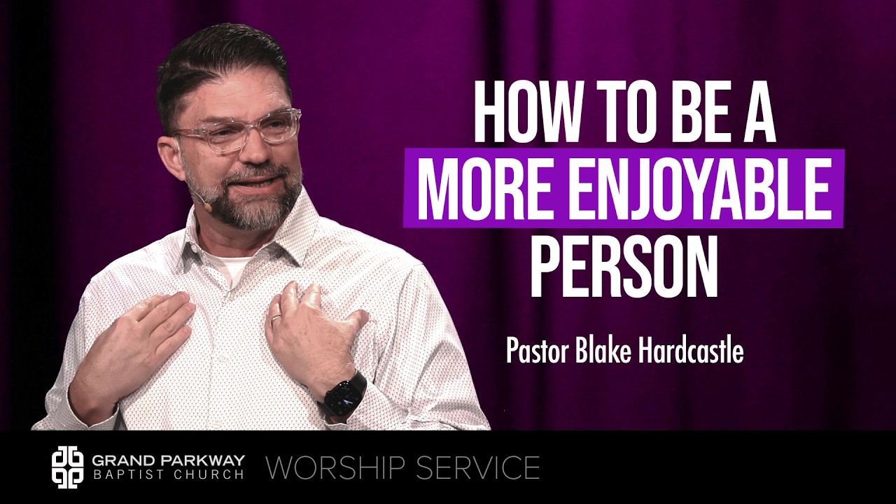 How to Be a More Enjoyable Person | Matthew 7:1-6 | Pastor Blake Hardcastle