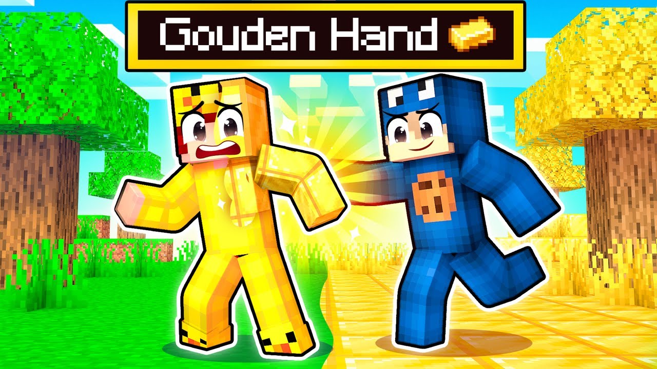 Dennus Heeft Een GOUDEN Hand In Minecraft!