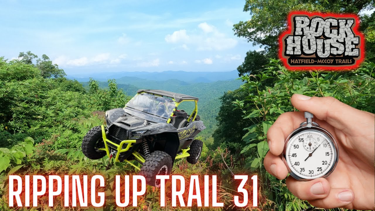 Trail 31: Best Rockhouse Trail? | Hatfield McCoy WV | SXS / UTV Trail Ride | 22 RZR XP 1000