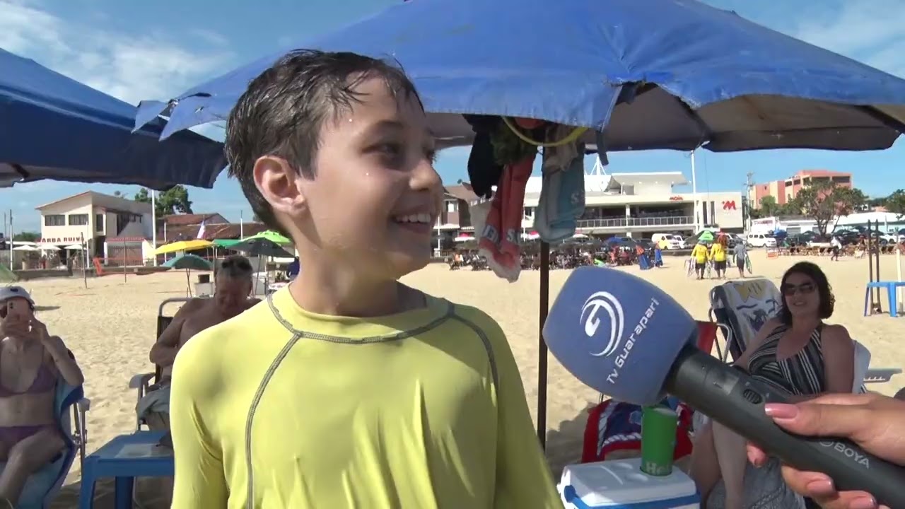 16/01/2024 - PRAIA DE MEAÍPE RECUPERA O MOVIMENTO DEPOIS DO ENGORDAMENTO DA FAIXA DE AREIA
