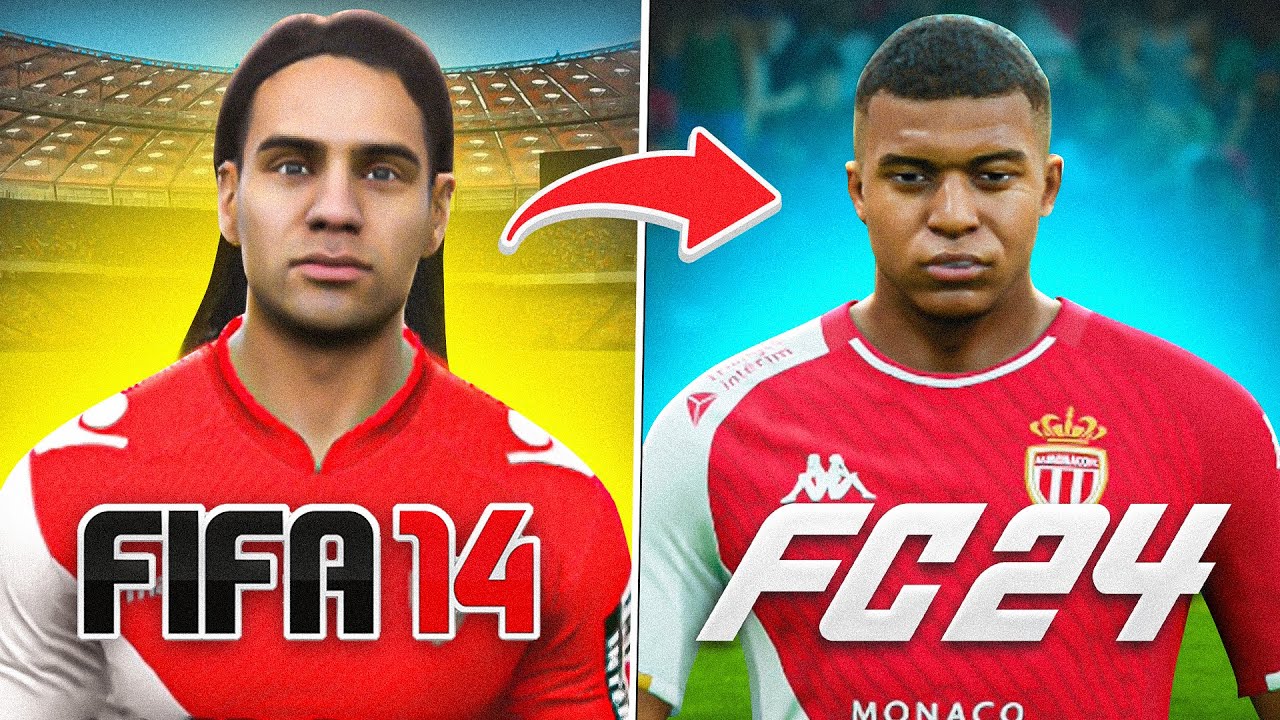 Reconstruyo al M&Oacute;NACO desde FIFA 14 hasta FC 24