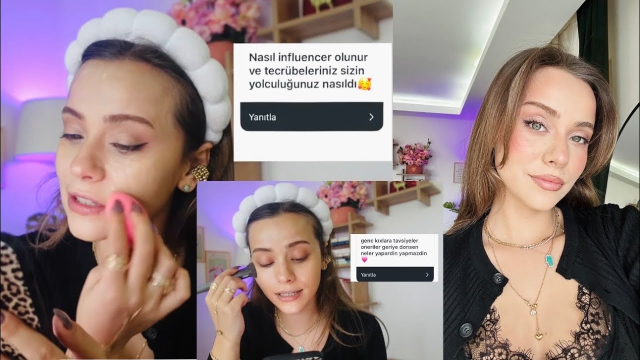 SOHBETLİ MAKYAJ💌 INFLUENCER NASIL OLUNUR? GENÇ KIZLARA TAVSİYELER 🌸