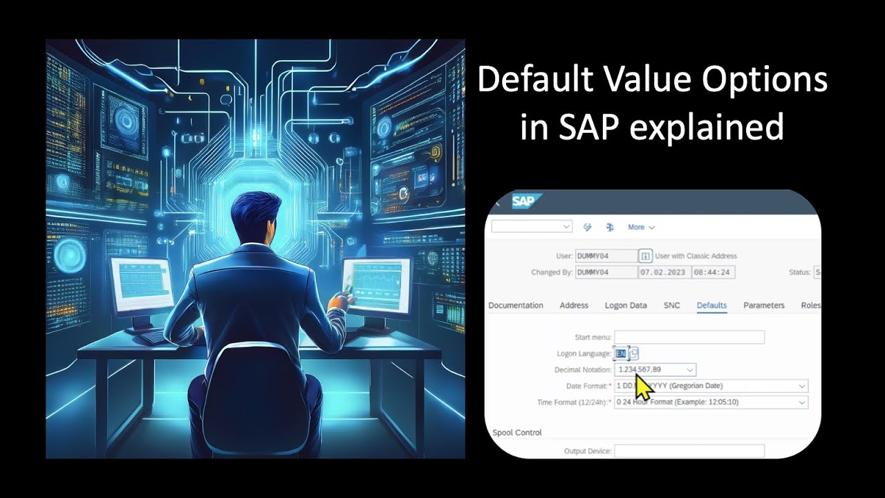 Default Value Options in SAP S/4HANA explained