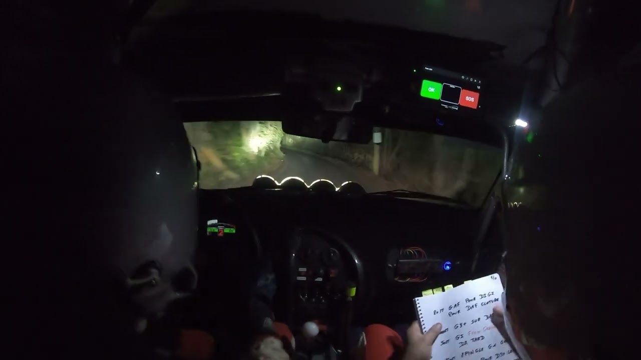 Finale des rallyes 2025 ES2 M.Pailleux - J-F.Bar Saxo F2000/12