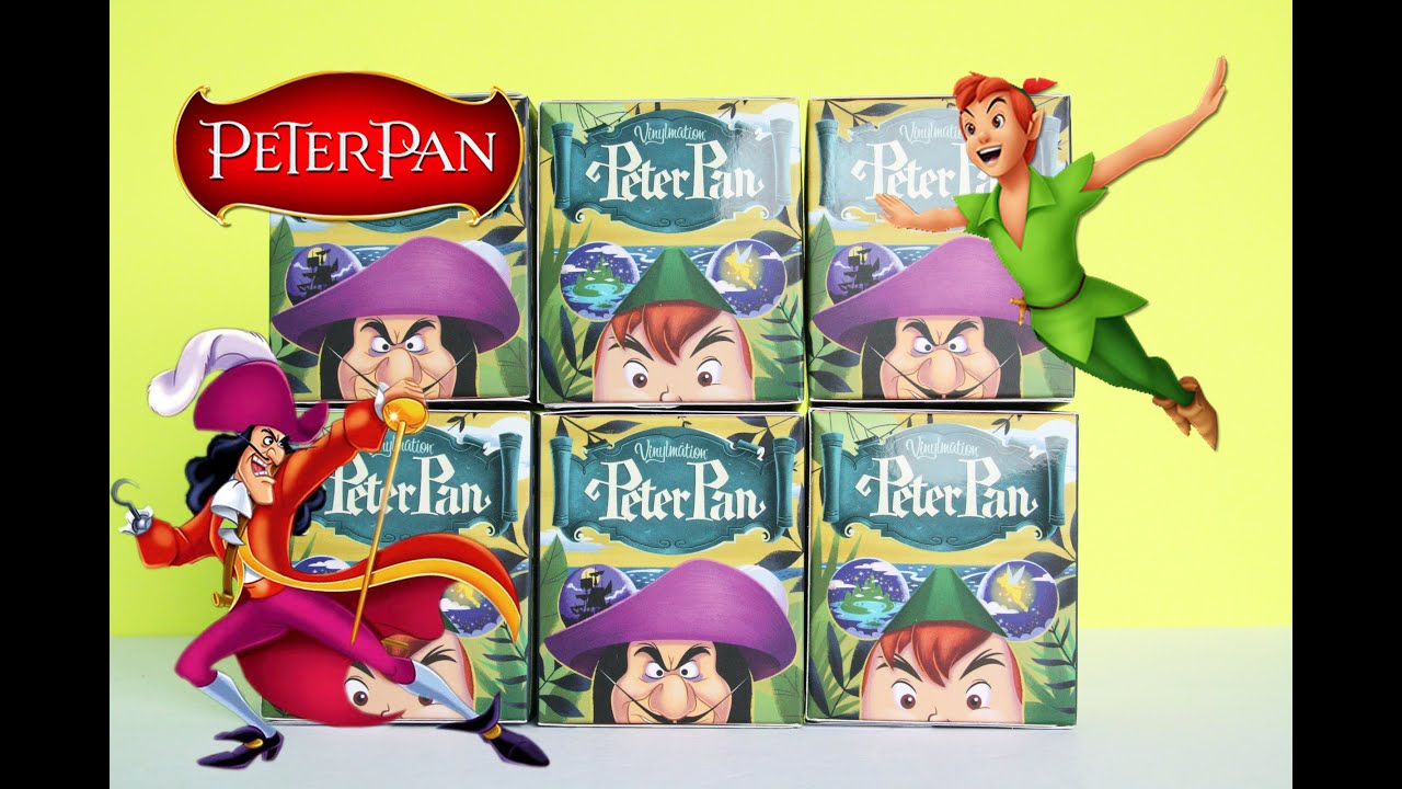 Peter Pan Vinylmations Disney Toy Unboxing & Review