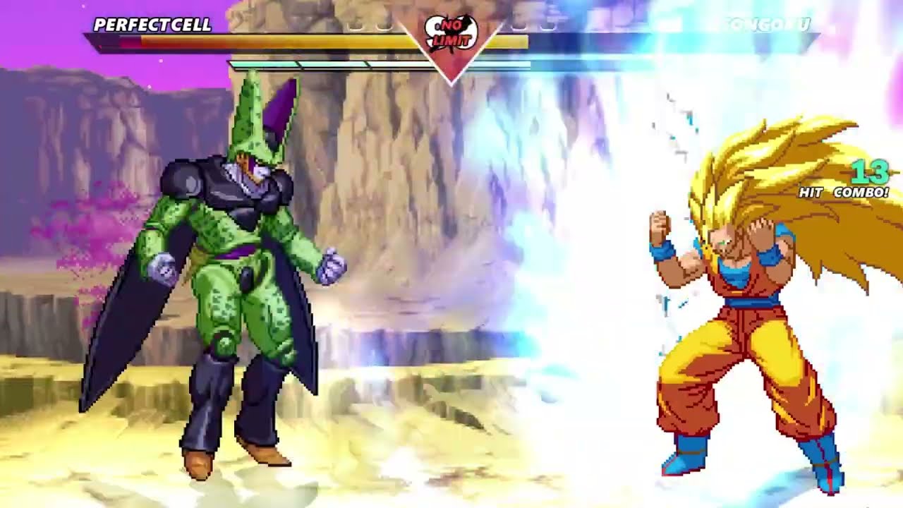 PERFECT CELL VS U.I GOKU | INSANELY EPIC M.U.G.E.N BATTLE