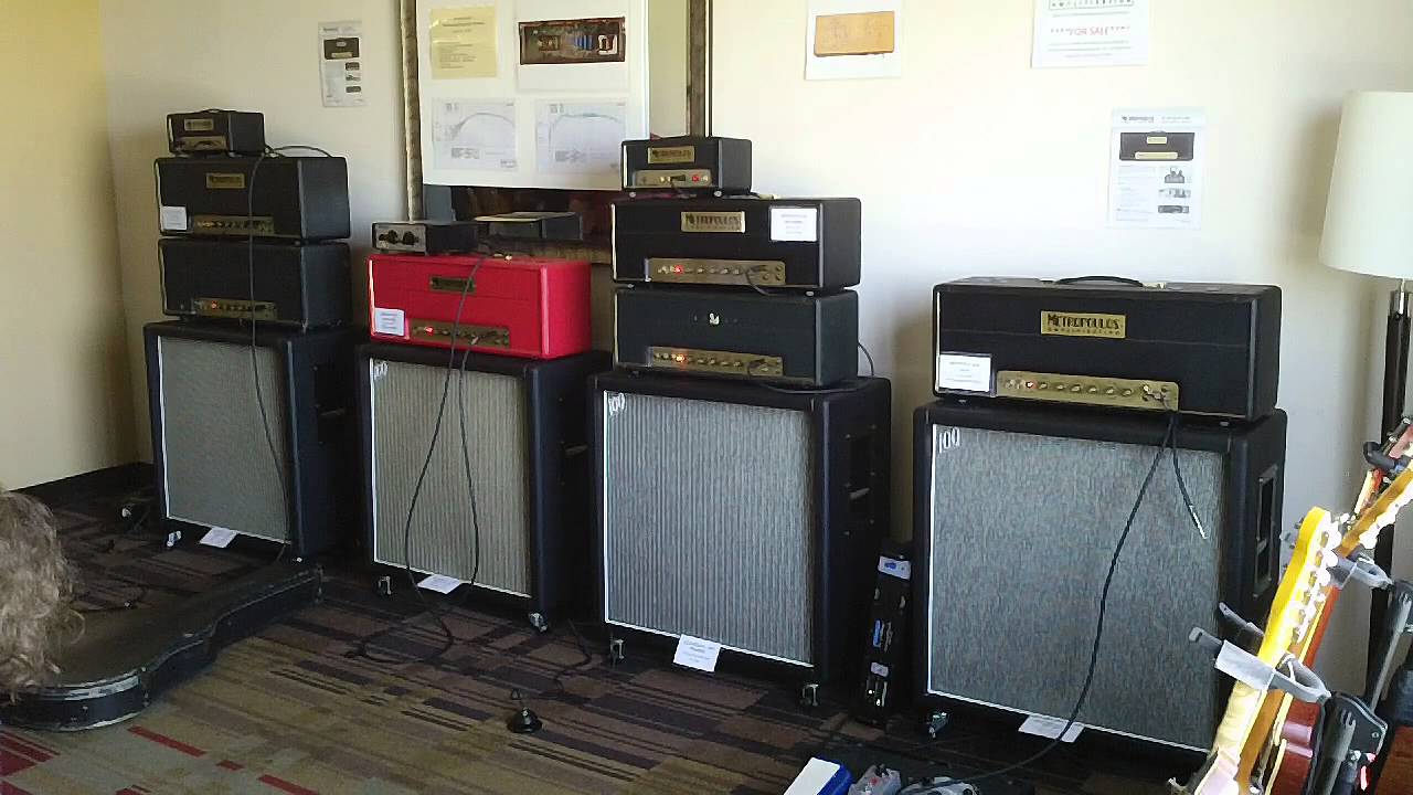 JD Simo and Metropoulos amps Nashville Expo 2013