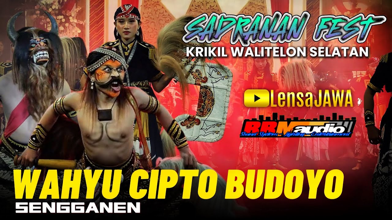 SADRANAN FEST !!! WAROK WCB WAHYU CIPTO BUDOYO SENGGANEN - LIVE KRIKIL WALITELON SELATAN