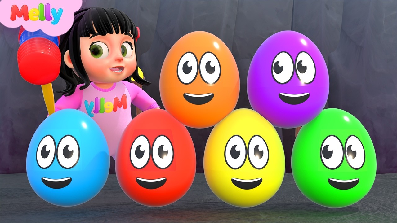 Explora Coloridos Huevos Sorpresa | Canciones Infantiles | ZuZoo en Español