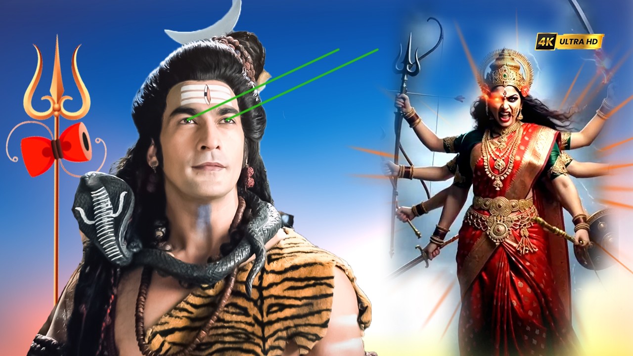 महादेव के कैलाश पर क्रोधित होकर पहुंची माँ दुर्गा | Vighnaharta Ganesh | Devotional Series #shiva