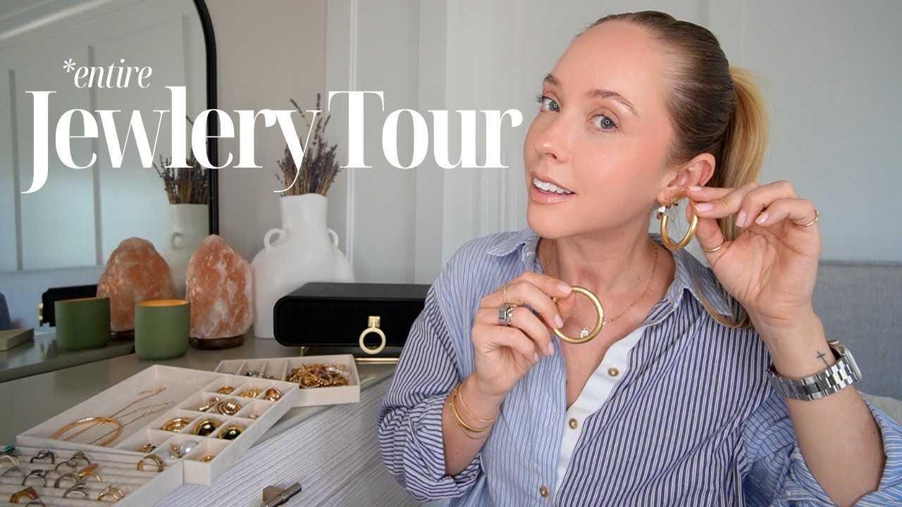 My Jewelry Tour! Everything I own + where to get affordable jewelry!