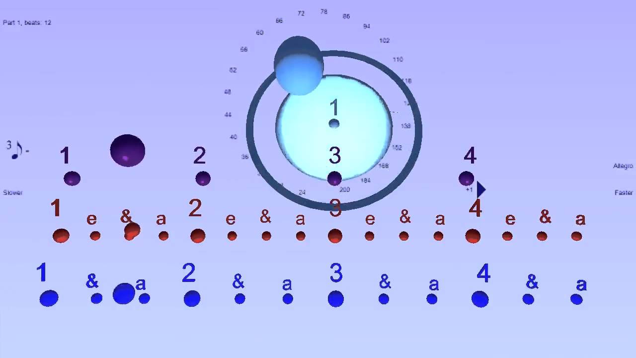 Accelerating (and decelerating) Triplets over Sixteenth Notes in 4/4