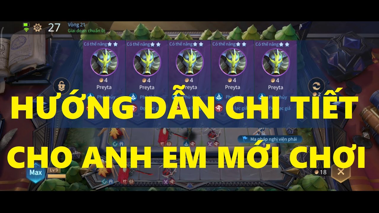 HƯỚNG DẪN CHI TIẾT CHO ANH EM MỚI CHƠI PHẦN 1 | Cờ Cá Chép Liên Quân # 101