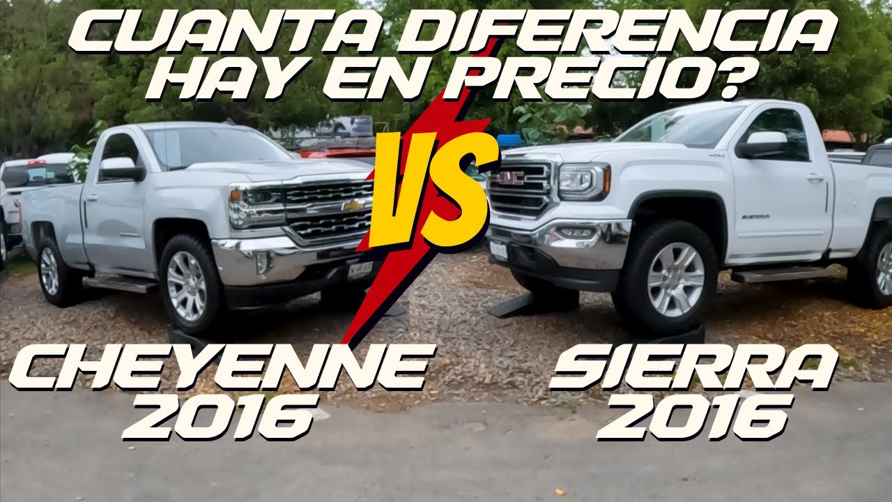 Cheyenne Vs GMC Sierra 4x4 cual comprarías ? auto tianguis Guadalajara