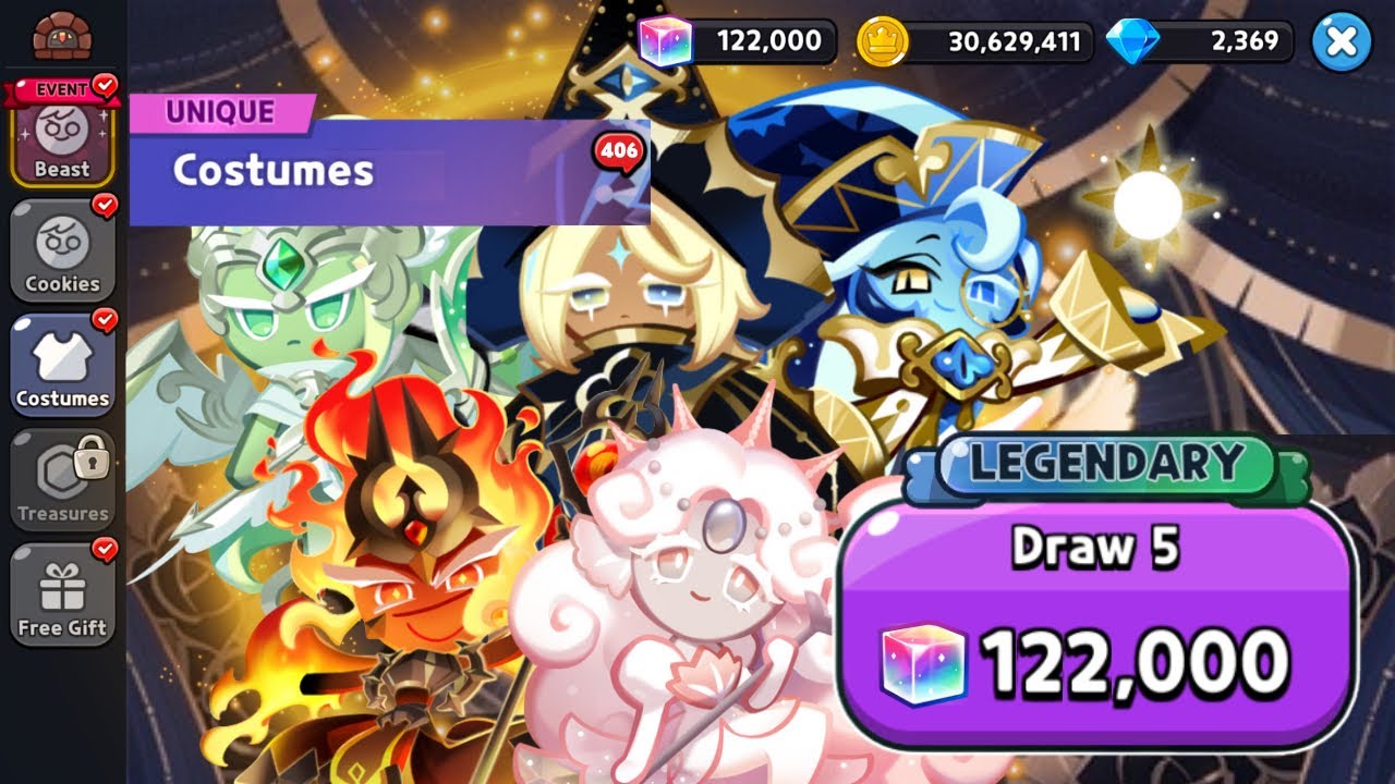 MASSIVE! Is 120K rainbow cubes enough for ALL LEGENDARY COSTUMES?!