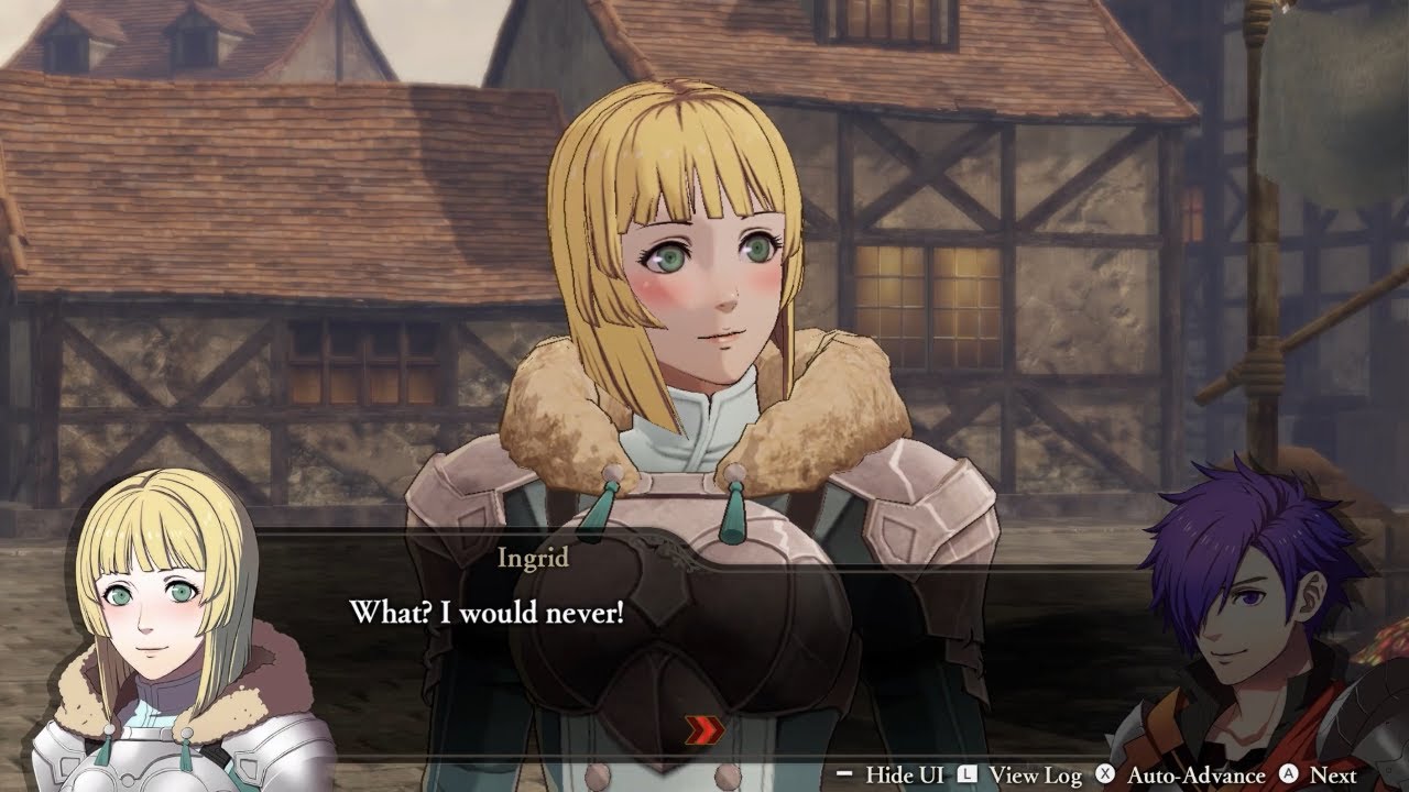 [Fire Emblem Warriors: Three Hopes] Shez & Ingrid Support Conversations