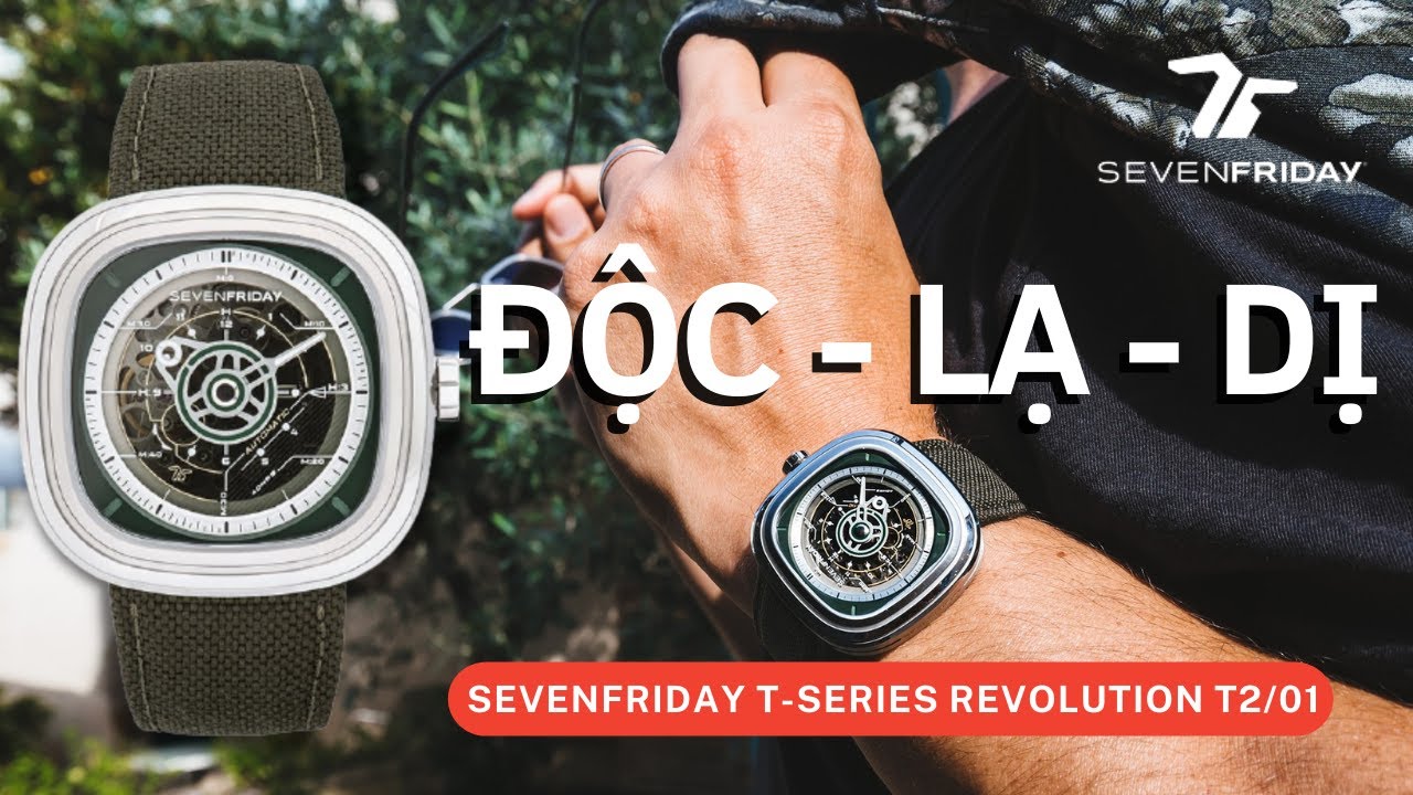 [NEW/Review] SevenFriday T-Series Revolution T2/01 | WatchZone.vn