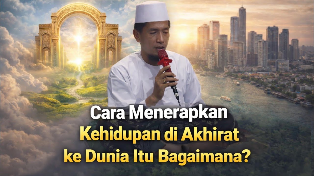 KH. MUKHLASON ROSYID🔴MENERAPKAN KEHIDUPAN AKHIRAT DALAM DUNIA ITU BAGAIMANA?