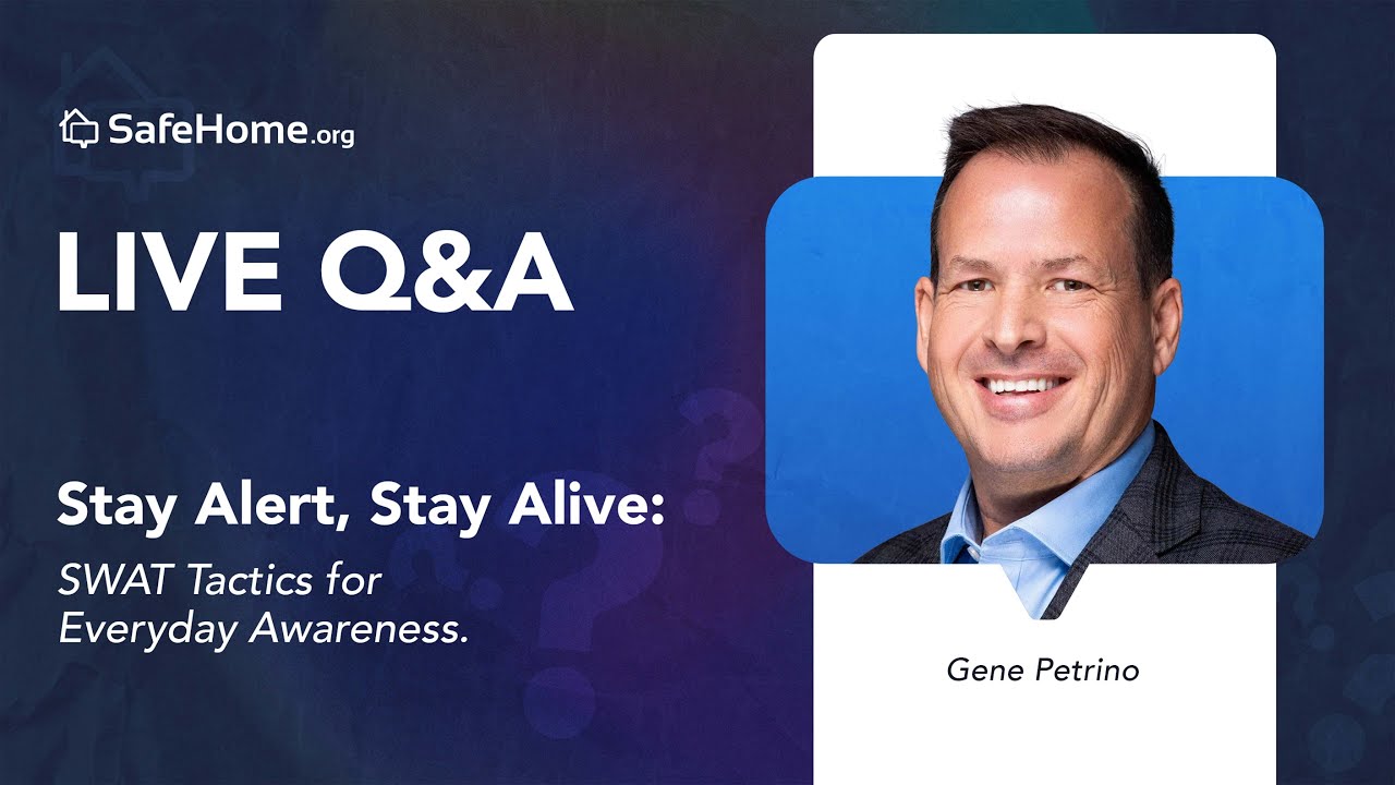 Stay Alert, Stay Alive! LIVE Q&A with SWAT Commander Gene Petrino