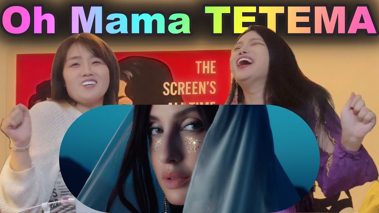 Korean girls react to Oh Mama Tetema🇮🇳🇰🇷Couldn’t Handle the Heat🥵#norafatehi