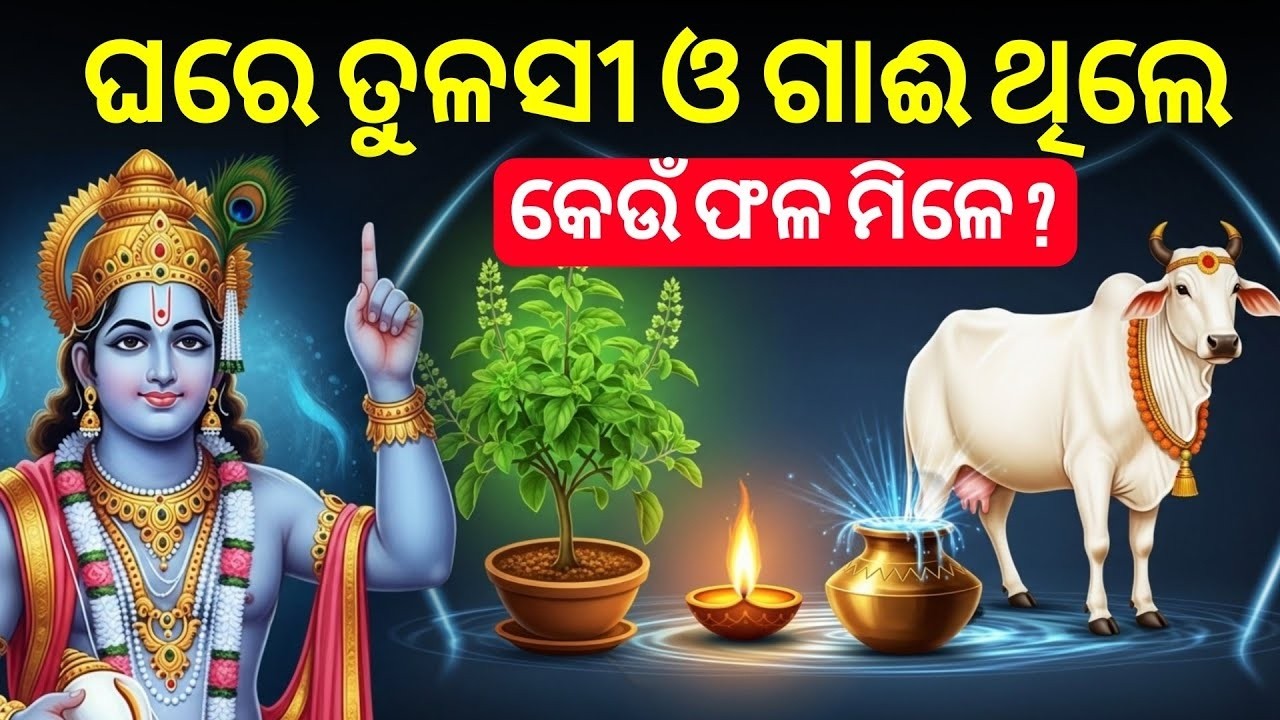 ତୁଳସୀ ମୂଳରେ ଦୀପ ଦେବାର ସବୁଠାରୁ ବଡ଼ ରହସ୍ୟ 😱 | The Real Power of Tulsi Puja | Odia Wisdom Hub