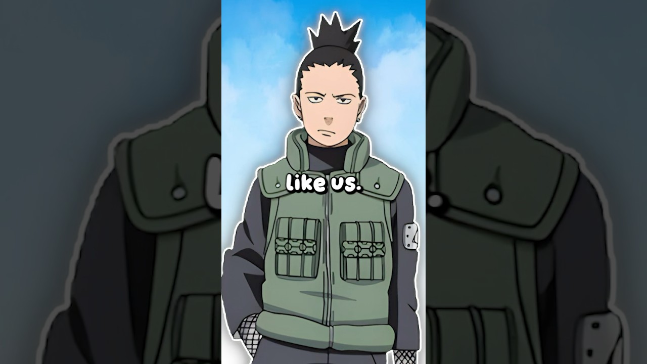 Shikamaru being lazy 😂