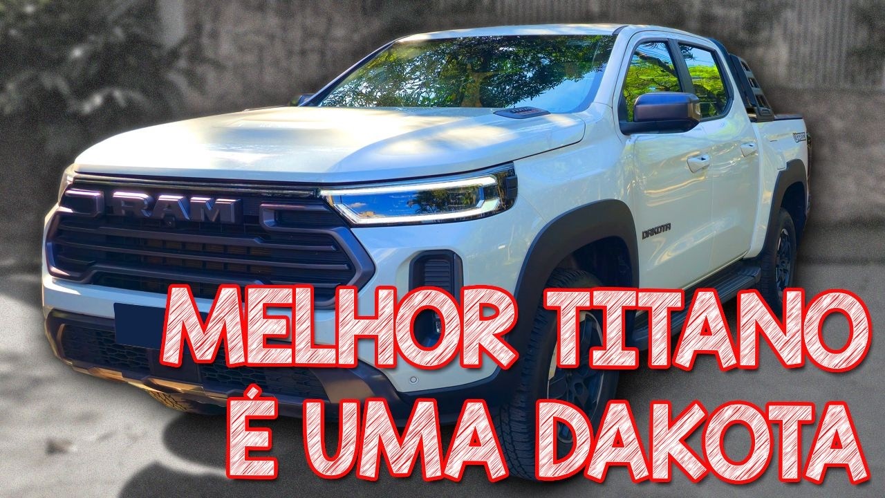 NOVA RAM DAKOTA &Eacute; A MELHOR TITANO J&Aacute; LAN&Ccedil;ADA! ENTENDA