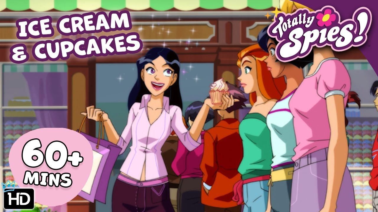 Chocolate, Ice Cream and Cupcakes - Spy Food! ✨ FULL Episode Compilation 🌸 Totally Spies!