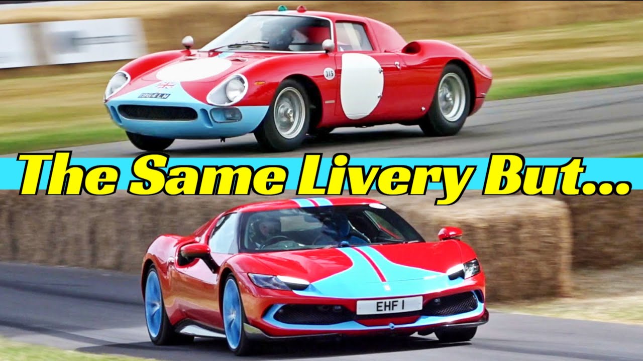 The Same Livery But...Ferrari 250 LM & NEW 296 GTB - A totally different world 50 years later 👀