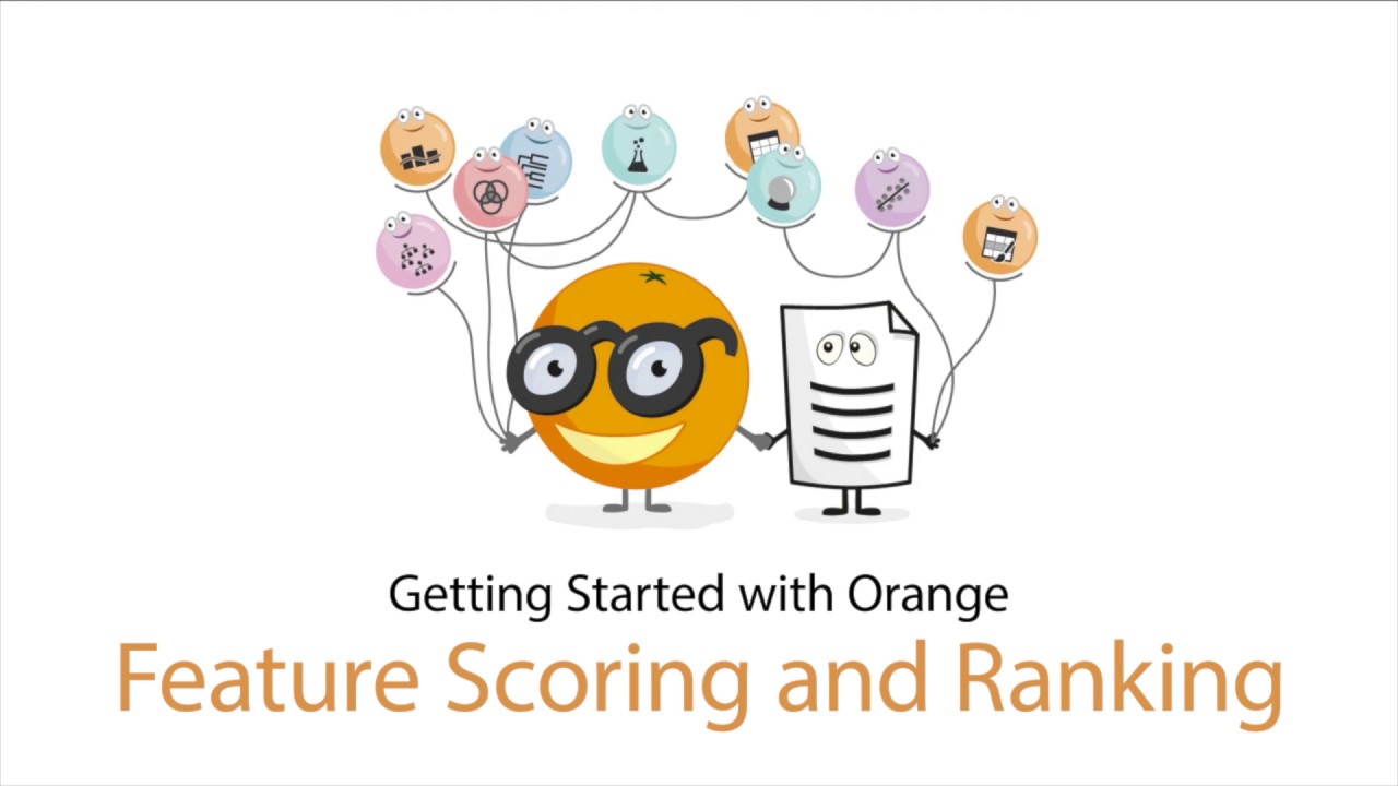 Начало работы с Orange 10: оценка характеристик и ранжирование