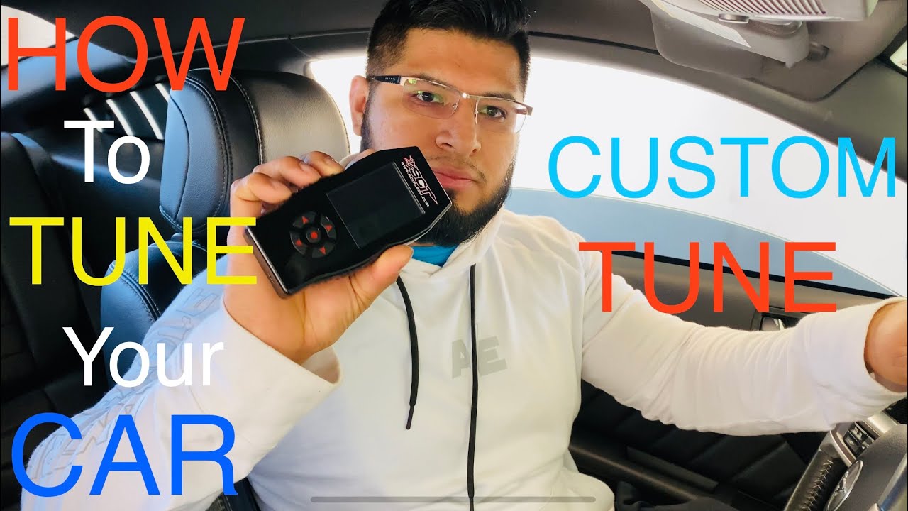 How To Load a Custom Tune on Your Car Ford Mustang(Using a SCT X4 Device)