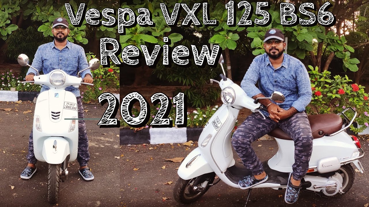 Piaggio Vespa VXL 125 BS6 Review Tamil |Full Specification |Price Details| AVR JUNCTION TN16| 2021🛵