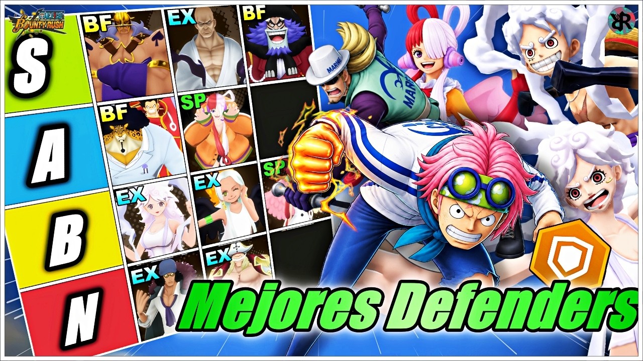 Tier List: MEJORES DEFENSORES! | opbr
