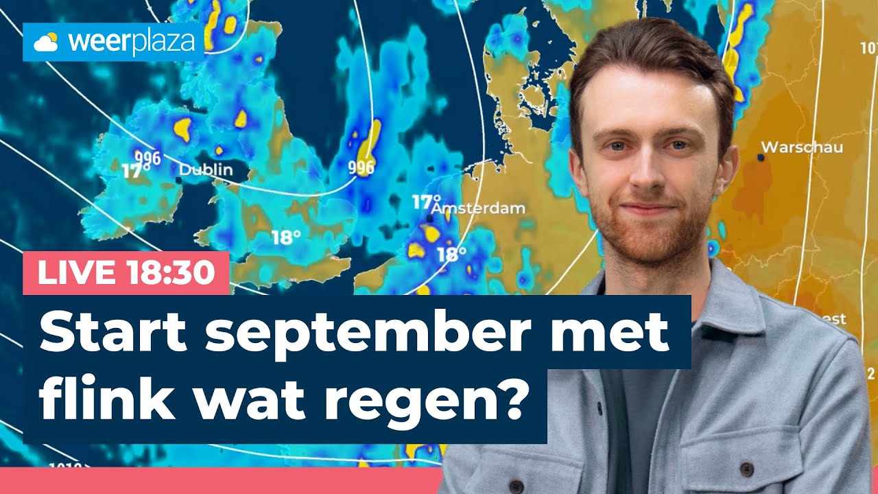 Komt er herfstweer aan met veel regen, of toch nazomerweer? | LIVE